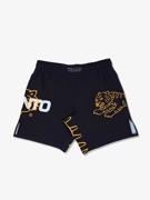 MANTO wildcat FIGHT SHORTS-black